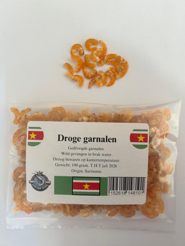 Droge Garnalen grof 100 gram (redi bere)