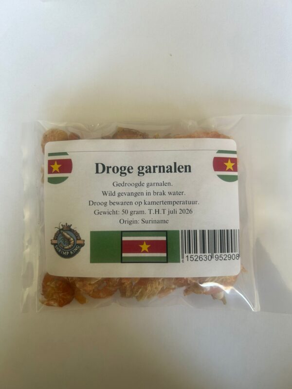 Droge Garnalen grof 50 gram (redi bere)
